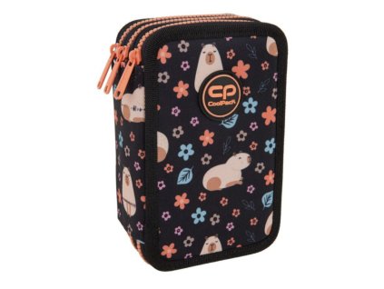 Penál CoolPack Jumper 3 – Kapybara, vybavený