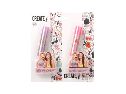 Balzám na rty BFF Create it! – růžový nebo fialový (1 ks)