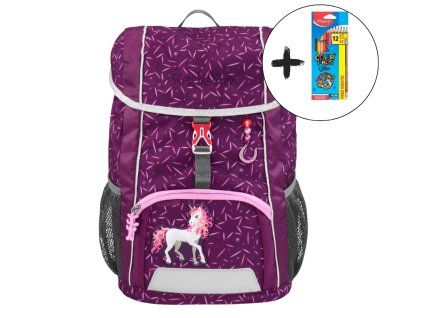 Dětský batoh Step by Step KID Pretty Unicorn Nuala – 3dílný set