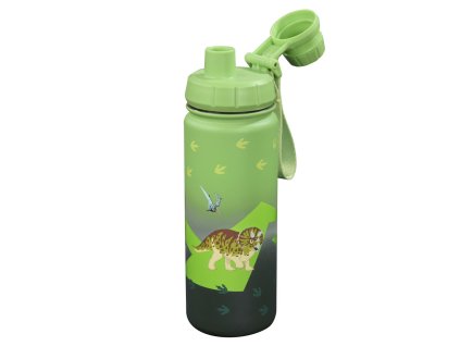 Izolovaná láhev na pití Step by Step Dino 0,5 l – nerezová