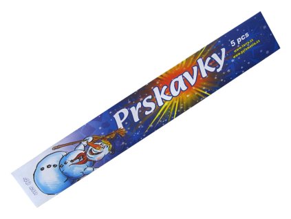 Prskavky 40 cm – 5 ks v krabičce