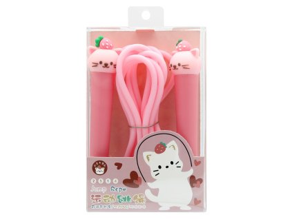 svihadlo 2 8 m ruzove kocka s jahodou