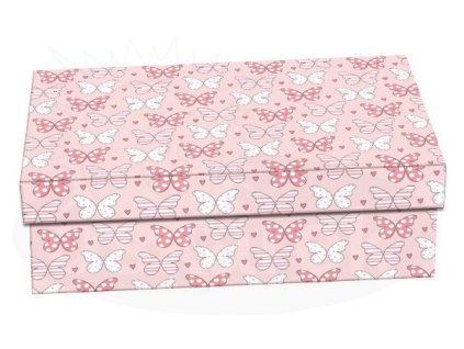 Školní krabice Motýl – 33 × 22,5 × 8 cm