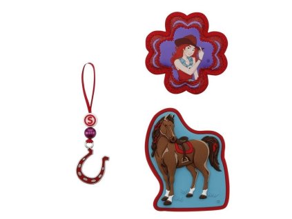 Doplňková sada Magic Mags – Schleich Horse Club Hannah & Cayenne (Step by Step)