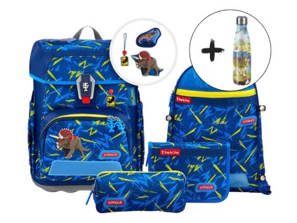 Školní aktovka Step by Step CLOUD schleich® Triceratops – lehká aktovka pro malé školáky