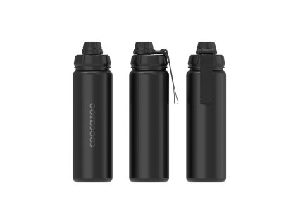 Izolovaná láhev na pití coocazoo 0,7 l Black