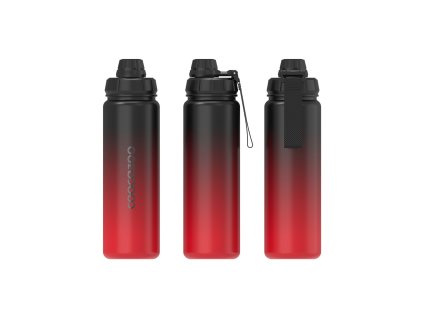 Izolovaná láhev na pití coocazoo 0,7 l Gradient Red