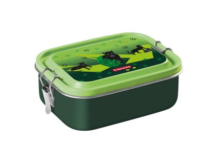 Krabička na svačinu Step by Step Black Cat (nerezová ocel)