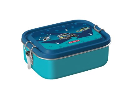 Krabička na svačinu Step by Step Police (nerezová ocel)