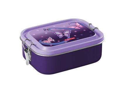 Krabička na svačinu Step by Step Sweet Butterfly (nerezová ocel)