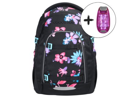 Školní batoh coocazoo MATE Floral Artnight – AGR certifikát, 30 l