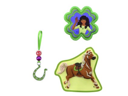 Magnetické ozdoby Magic Mags Schleich Sarah & Mystery – 3dílný set
