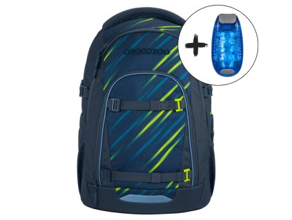 Školní batoh coocazoo MATE Fast Lime – AGR certifikát, 30 l