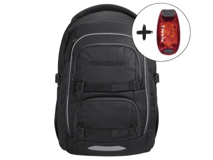 Školní batoh coocazoo PORTER Black Coal – AGR certifikát
