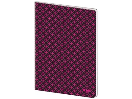 Školní sešit A5 544 Lucky – linkovaný, plastové desky