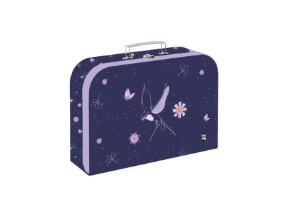 Dětský kufřík na výtvarné potřeby Flowers – lamino 34 cm