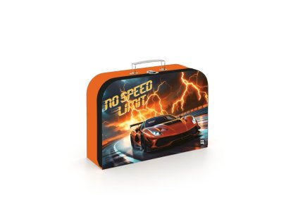 Dětský kufřík na výtvarné potřeby Auto Speed – lamino 34 cm