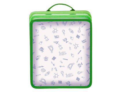 Rozřazovač do aktovky pro kluky – skládací organizér se 3 přihrádkami