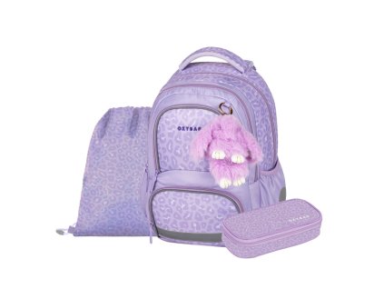 Školní batoh Oxybag OXY NEXT Bunny – školní set 3 ks