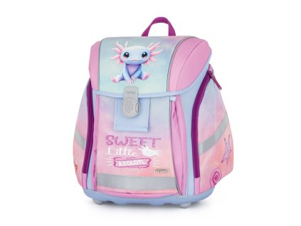 Aktovka pro prvňáčky PREMIUM LIGHT Axolotl