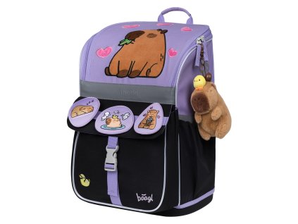 Aktovka pro prvňáčky Baagl Zippy Kapybara