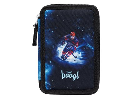 Penál třípatrový Baagl Hokej