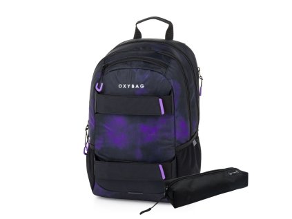 Studentský batoh + etue OXY Sport Grunge Girl