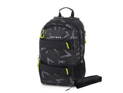 Studentský batoh + etue OXY Sport Abstract
