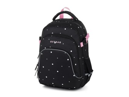 Studentský batoh + etue OXY Sport Dots