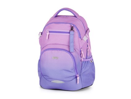 Školní batoh OXY Ombre Pink – lehký batoh od 3. třídy ZŠ