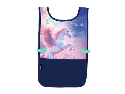 Dětská zástěra pončo na výtvarnou výchovu Pegas Magical