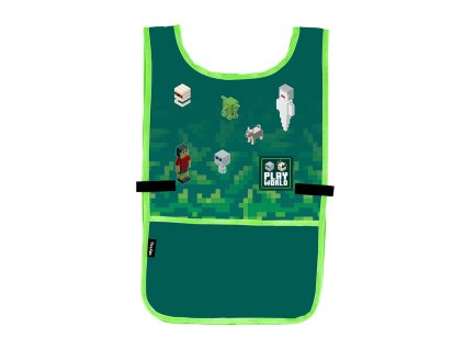 Dětská zástěra pončo na výtvarnou výchovu Playworld Pixel