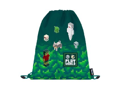 Sáček na cvičky Oxybag Playworld Pixel