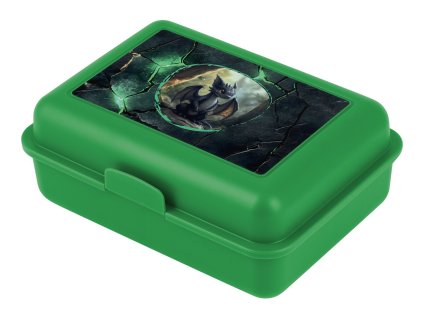 Box na svačinu Draci zelený 1,3 l