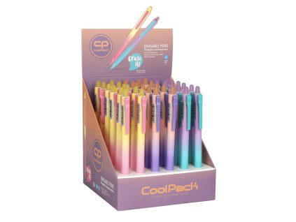 Gumovací propiska CoolPack Gradient Light 0,5 mm – modrá