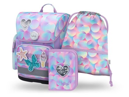 Školní set pro prvňáčky Baagl Ergo Candy