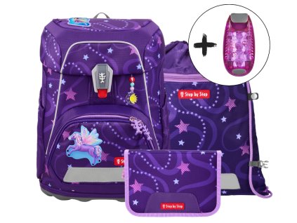 Školní set pro prvňáčky Step by Step FIT Pegasus Emily – 3 díly