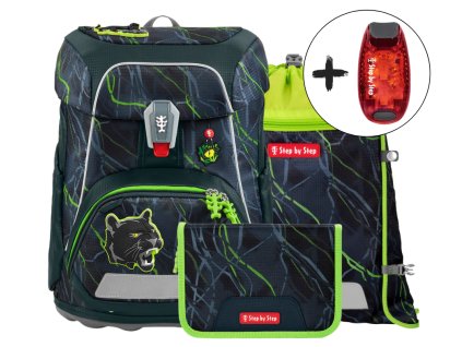 Školní set pro prvňáčky Step by Step FIT Danger Cat Chiko – 3 díly