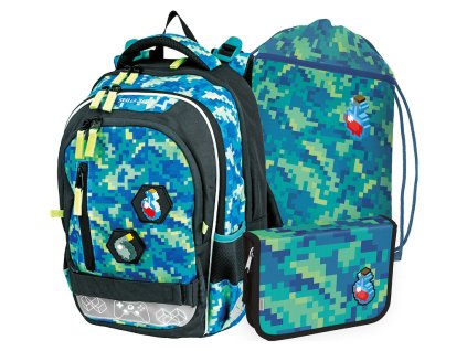 Školní set Stil Junior Pixel Quest – 3dílný set