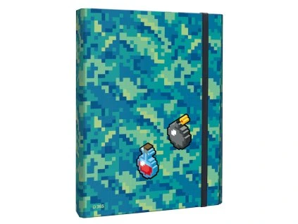 Box na sešity A4 s klopou Stil Pixel Quest