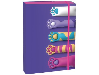 Box na sešity A4 s klopou Stil Paws