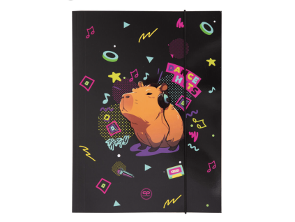 Desky s gumou A4 CoolPack Kapybara Music