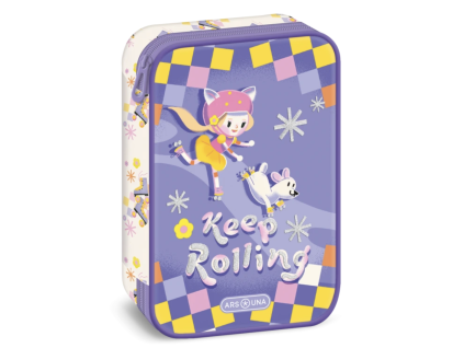 Velký penál Ars Una Keep Rolling s klopou