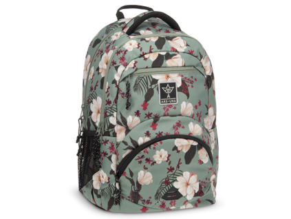 Studentský batoh Ars Una Flowery Green