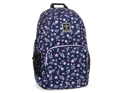Studentský batoh Ars Una Navy Bloom AU-6