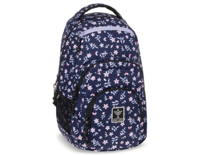 Studentský batoh Ars Una Navy Bloom AU-2