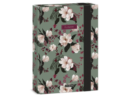 Box na sešity A5 Ars Una Flowery Green