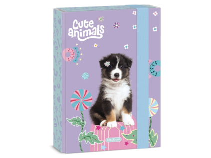 Box na sešity A5 Ars Una Cute Animals Aussie