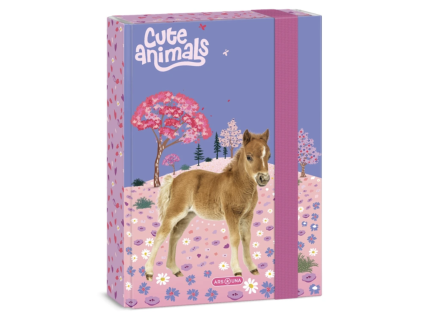 Box na sešity A5 Ars Una Cute Animals – Kůň