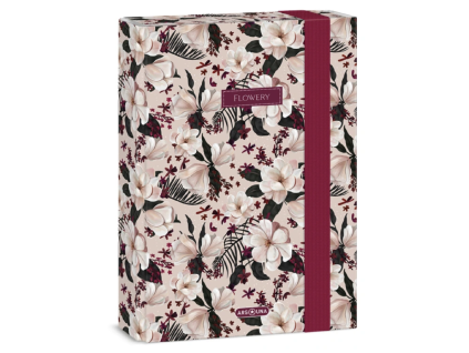 Box na sešity A5 Ars Una Flowery Pink